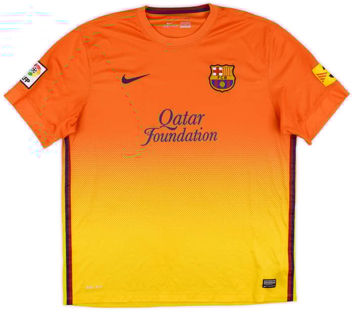 2012-13 Barcelona Away Shirt Messi #10 - 6/10 - (XL)