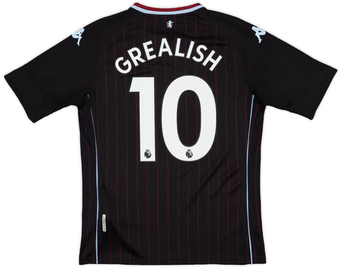 2020-21 Aston Villa Away Shirt Grealish #10 - 9/10 - (M)