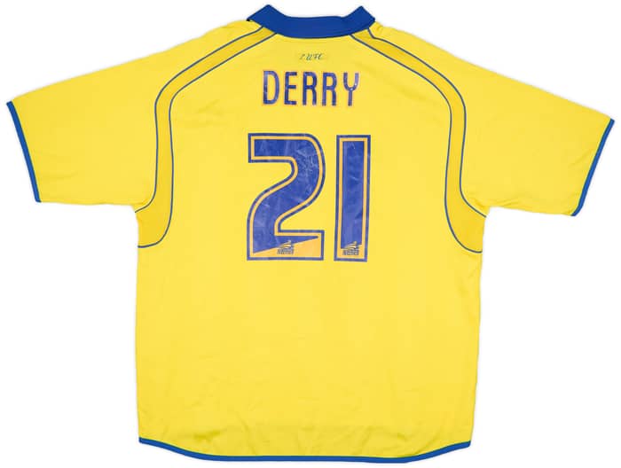 2006-07 Leeds United Away Shirt Derry #21 - 7/10 - (XL)