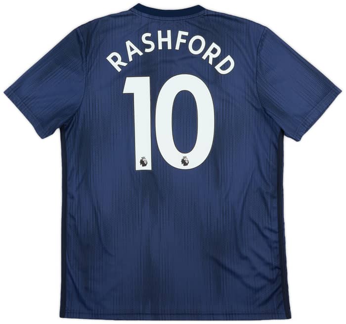 2018-19 Manchester United Third Shirt Rashford #10 - 9/10 - (L)