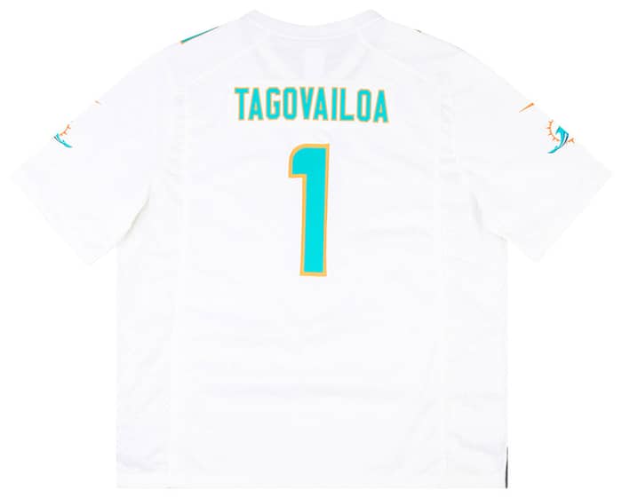 2020-23 Miami Dolphins Tagovailoa #1 Nike Game Jersey (Away) XL - W/Tags