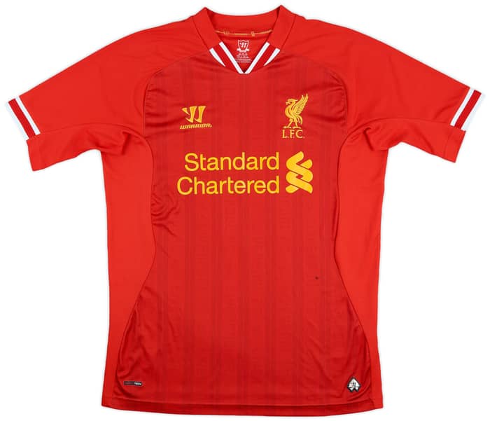 2013-14 Liverpool Home Shirt Gerrard #8 - 7/10 - (M)