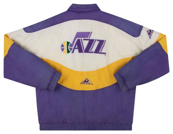 1990-96 Utah Jazz Apex One Rain Coat Y