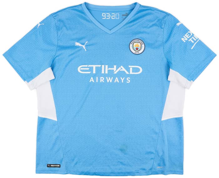 2021-22 Manchester City Home Shirt Grealish #10 - 6/10 - (XXL)