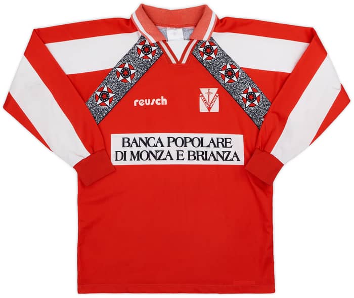 1995-96 Monza Home L/S Shirt #9 - 8/10 - (S)