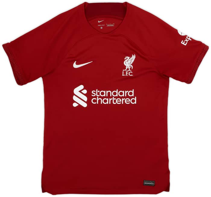 2022-23 Liverpool Home Shirt M.Salah #11 - 8/10 - (S)