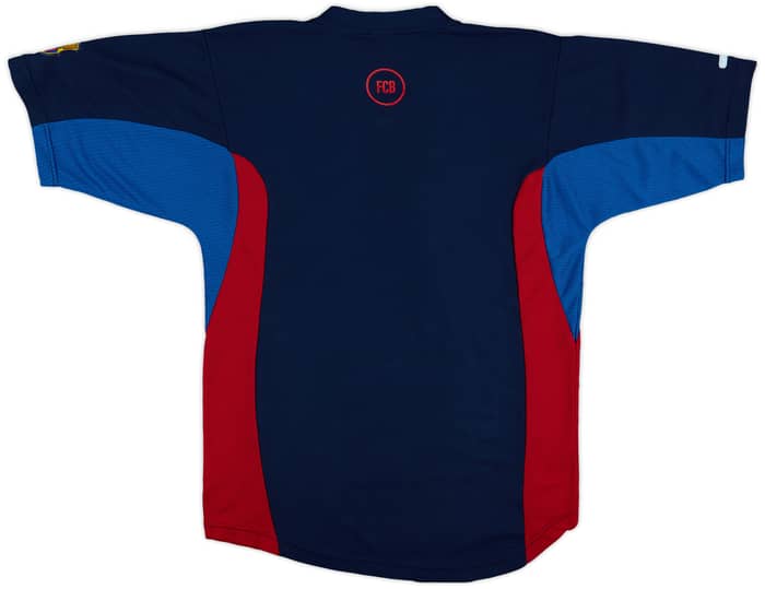 2000-01 Barcelona Nike Training Shirt - 7/10 - (XL.Boys)