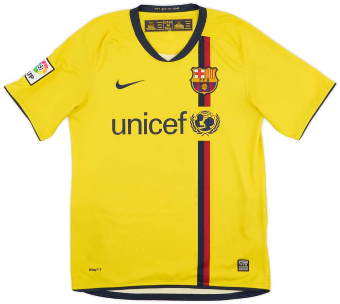 2008-10 Barcelona Away Shirt Messi #10 - 5/10 - (S)