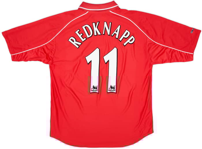 2000-02 Liverpool Home Shirt Redknapp #11 - 8/10 - (L)