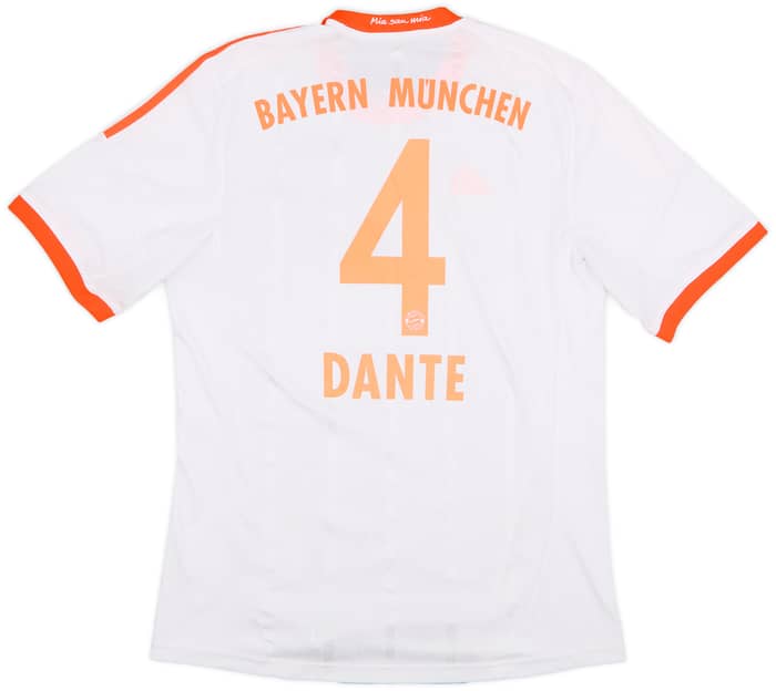 2012-13 Bayern Munich Away Shirt Dante #4 - 5/10 - (L)