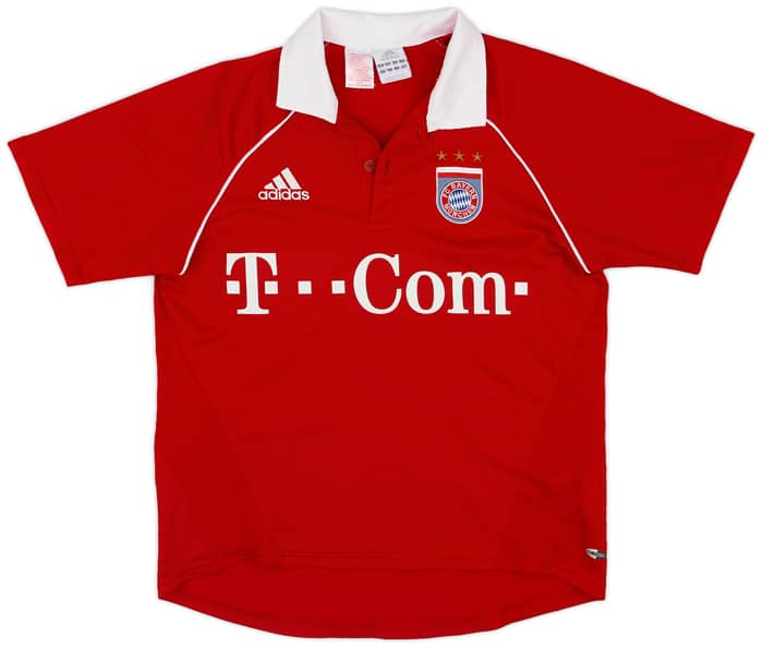 2005-06 Bayern Munich Home Shirt - 9/10 - (L.Boys)