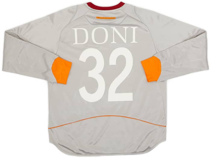 2006-07 Roma GK Shirt Doni #32 - 7/10 - (XL.Boys)
