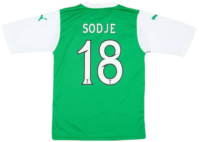 2010-11 Hibernian Home Shirt Sodje #18 - 7/10 - (S)