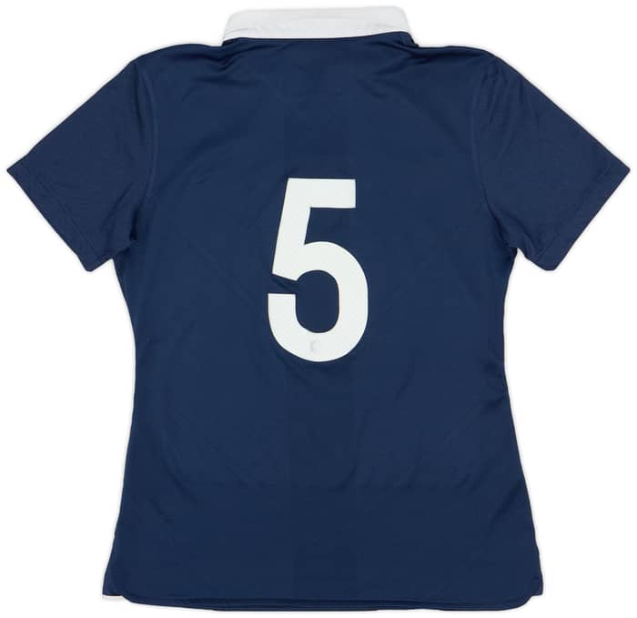 2014-15 France Player Issue Home Shirt #5 - 9/10 - (M)