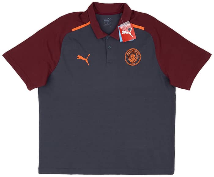2023-24 Manchester City Puma Casuals Polo T-Shirt