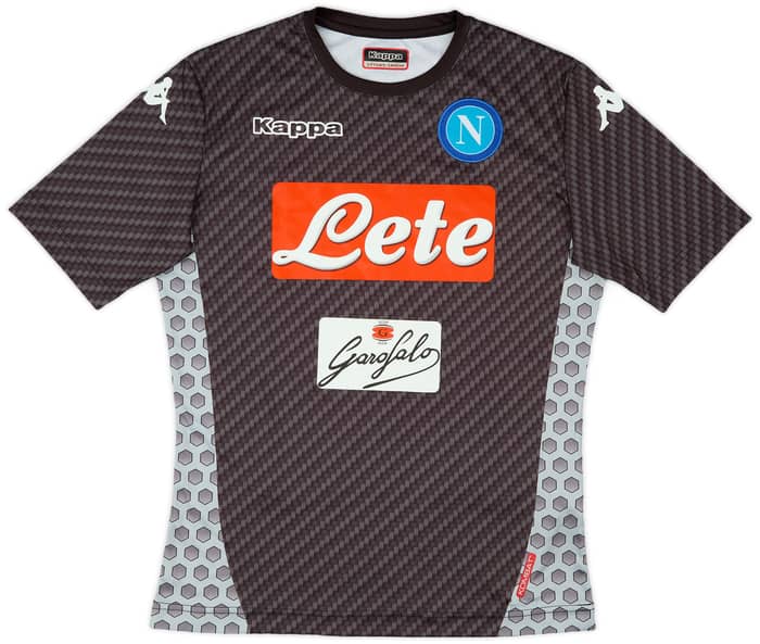 2017-18 Napoli Fourth Shirt - 8/10 - (XL.Boys)