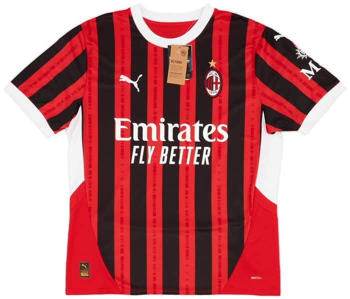 2024-25 AC Milan Home Shirt Rafa Leao #10