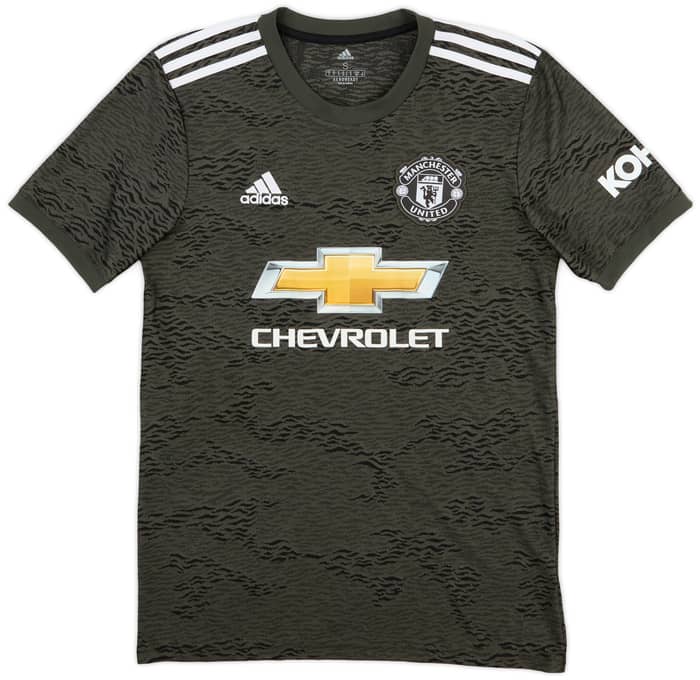 2020-21 Manchester United Away Shirt B.Fernandes #18 - 9/10 - (S)