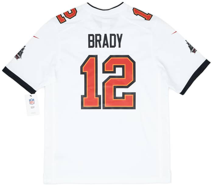 2020-22 Tampa Bay Buccaneers Brady #12 Nike Game Away Jersey (M)