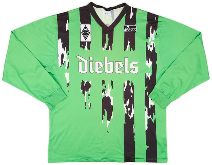 1994-95 Borussia Monchengladbach Away L/S Shirt - 8/10 - (XL)