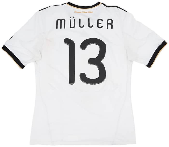 2010-11 Germany Home Shirt Muller #13 - 5/10 - (L)