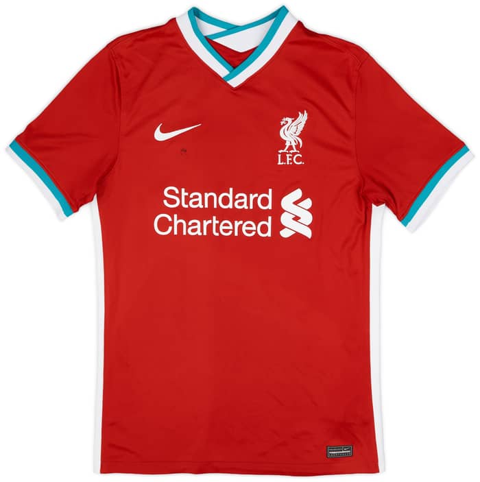 2020-21 Liverpool Home Shirt M.Salah #11 - 6/10 - (S)
