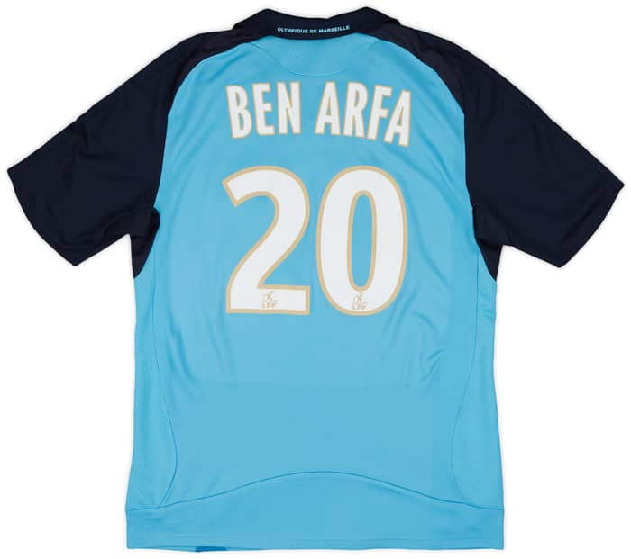 2008-09 Olympique Marseille Away Shirt Ben Arfa #20 - 7/10 - (M)