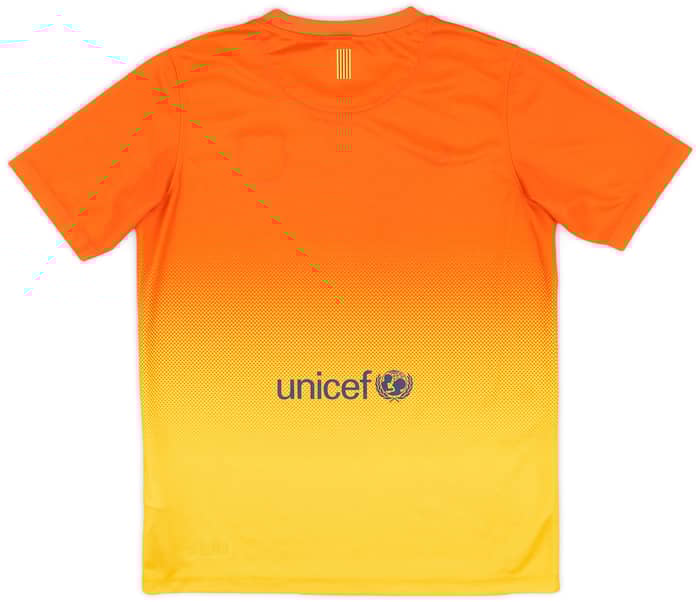 2012-13 Barcelona Basic Away Shirt - 8/10 - (XL.Boys)