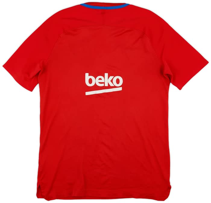 2017-18 Barcelona Nike Training Shirt - 6/10 - (L)