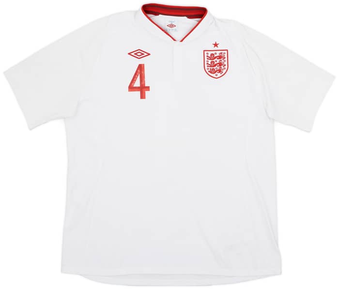 2012-13 England Home Shirt Gerrard #4 - 4/10 - (XXL)