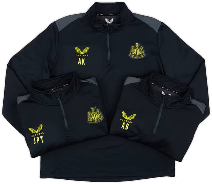 2023-24 Newcastle Staff Issue 1/4 Zip Training Top # - 7/10