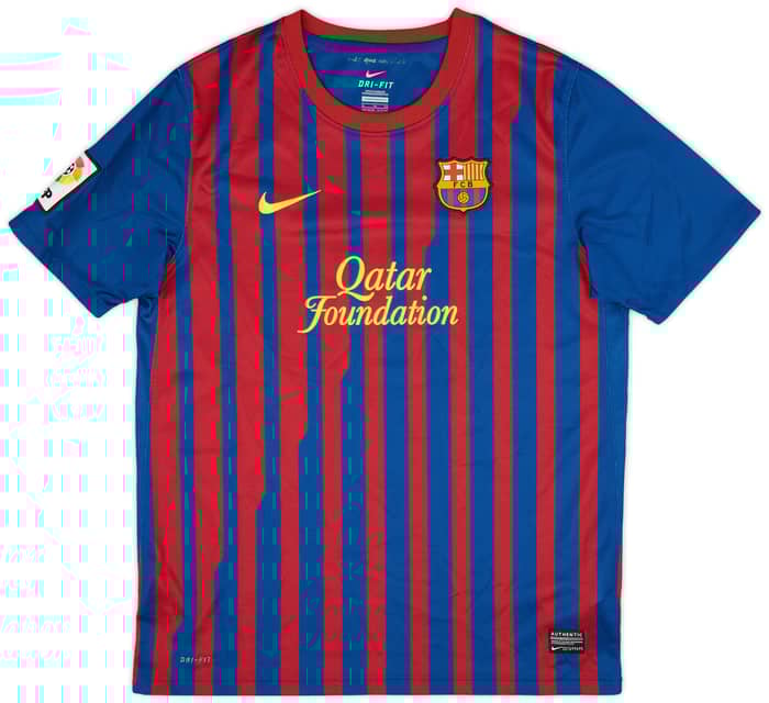 2011-12 Barcelona Home Shirt - 9/10 - (XL.Boys)