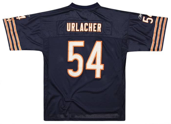 2002-04 Chicago Bears Urlacher #54 Reebok On Field Jersey (Home) XL