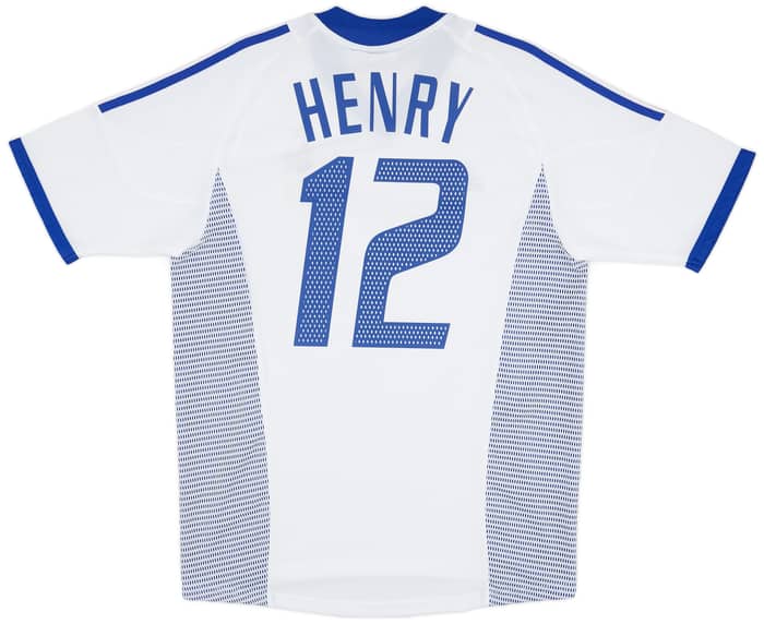 2002-04 France Away Shirt Henry #12 - 9/10 - (S)