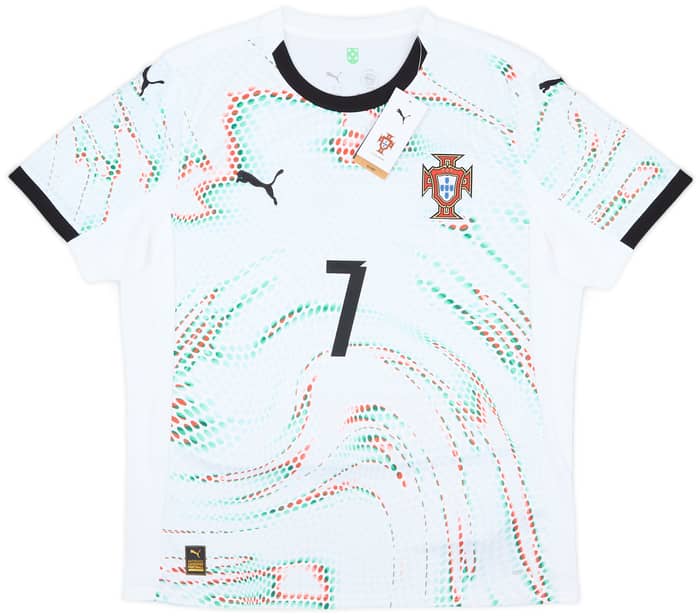 2025-26 Portugal Away Shirt Ronaldo #7