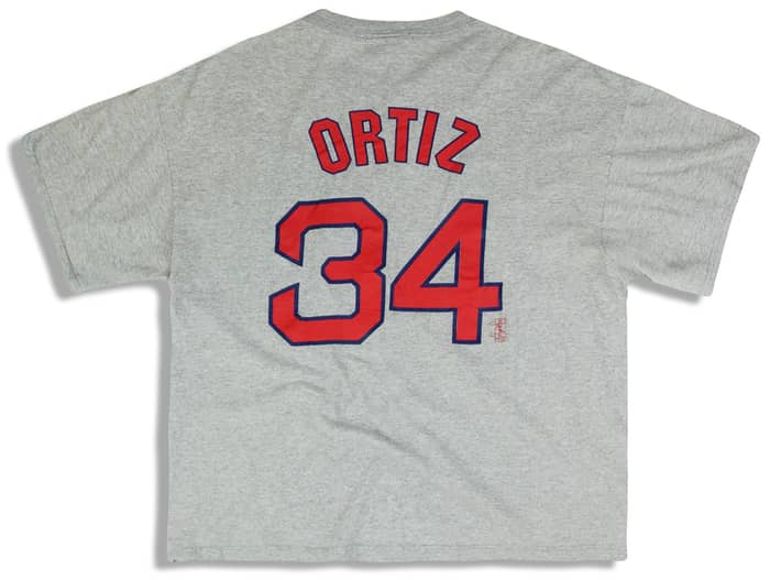 2000s Boston Red Sox Ortiz #34 Majestic Tee XL
