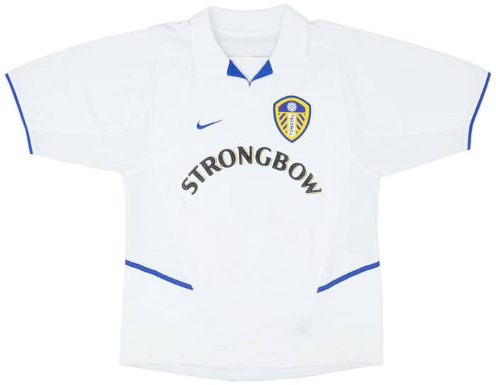 2002-03 Leeds United Home Shirt Radebe #5 - 5/10 - (M)