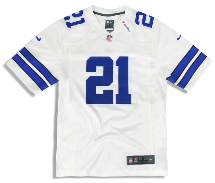 2018-19 Dallas Cowboys Elliott #21 Nike Game Jersey (Away) S - W/Tags