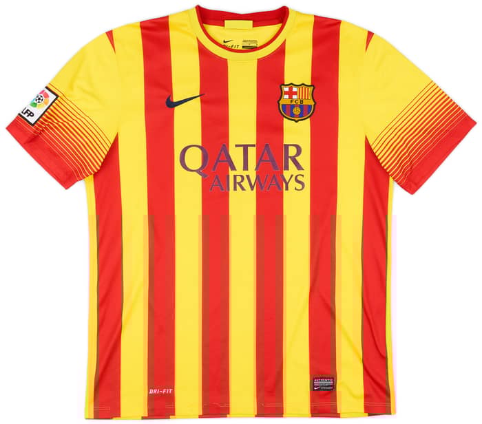 2013-15 Barcelona Away Shirt Messi #10 - 8/10 - (L)