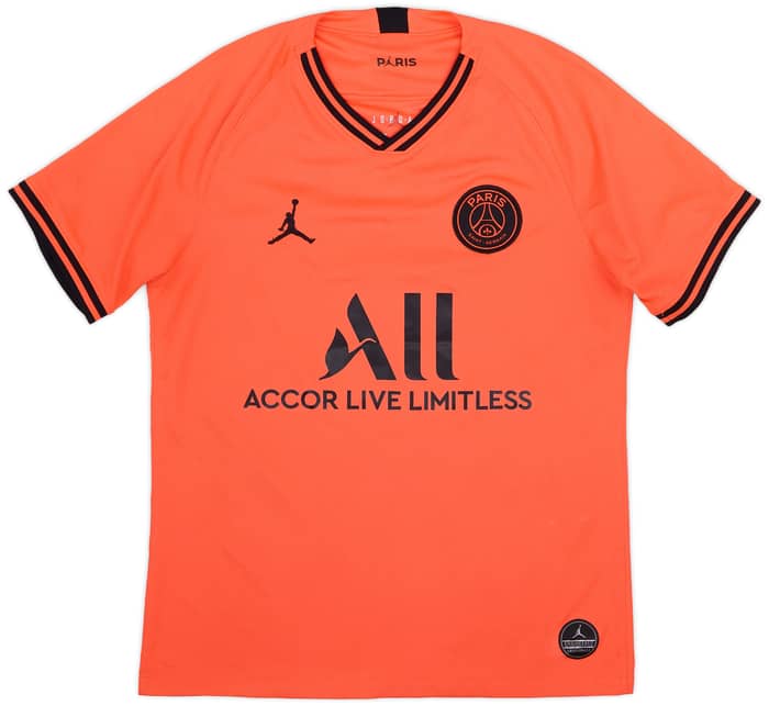 2019-20 Paris Saint-Germain Away Shirt Mbappe #7 - 9/10 - (M)