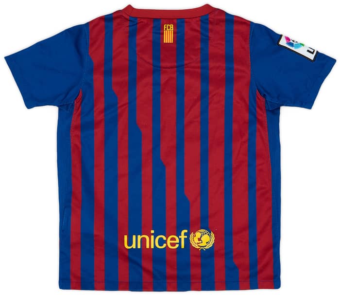 2011-12 Barcelona Home Shirt - 8/10 - (XS.Boys)