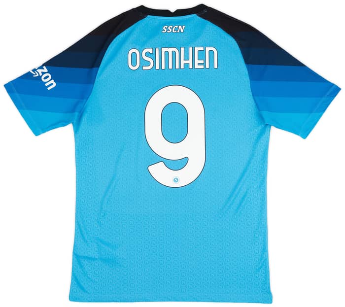 2022-23 Napoli Authentic Home Shirt Osimhen #9