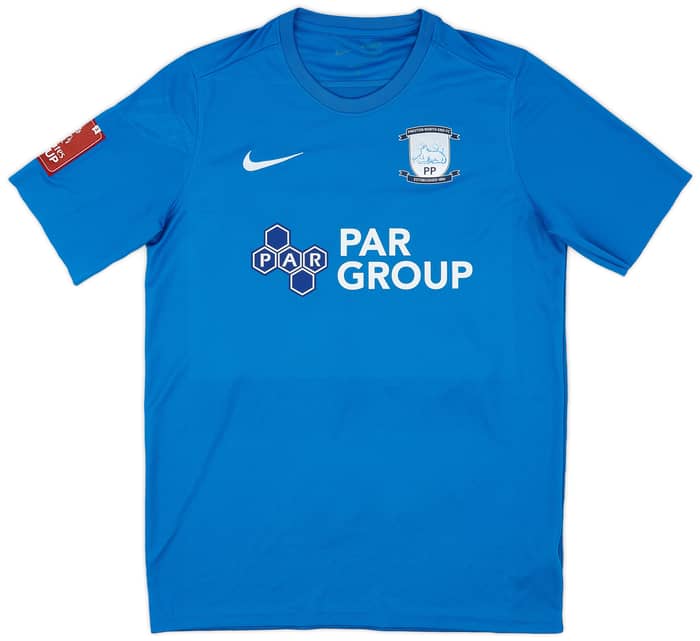 2022-23 Preston North End Match Issue FA Cup GK Shirt Cornell #25