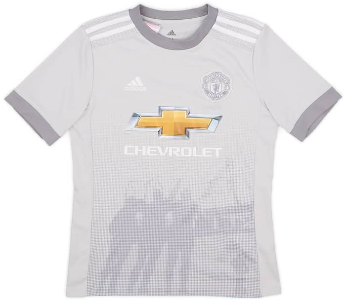 2017-18 Manchester United Third Shirt Lukaku #9 - 7/10 - (M.Boys)