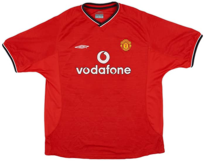 2000-02 Manchester United Home Shirt Scholes #18 - 5/10 - (XXL)
