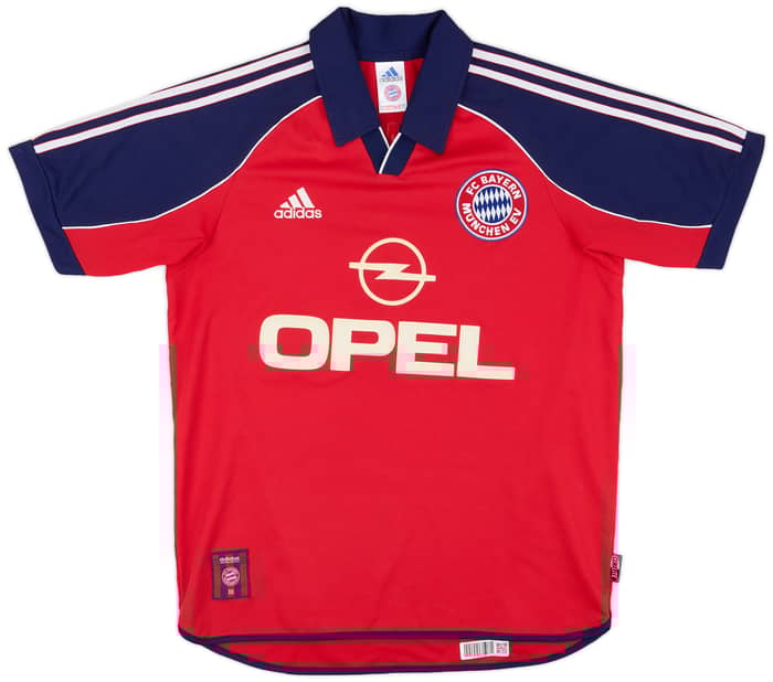 1999-01 Bayern Munich Home Shirt - 8/10 - (Y)
