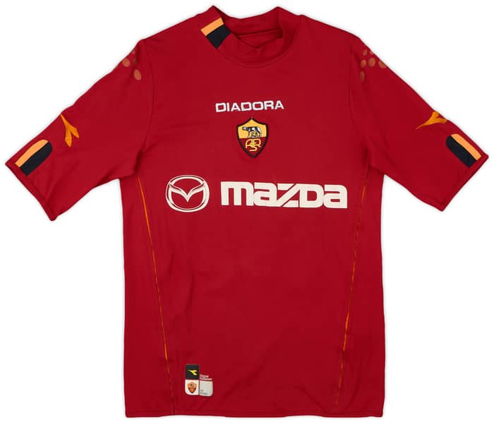 2003-04 Roma Home Shirt Totti #10 - 5/10 - (M)