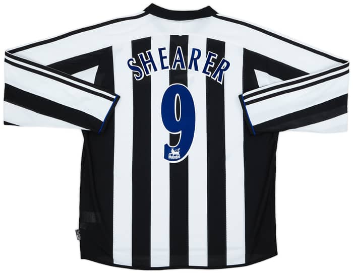 2003-05 Newcastle Home L/S Shirt Shearer #9 (XL)