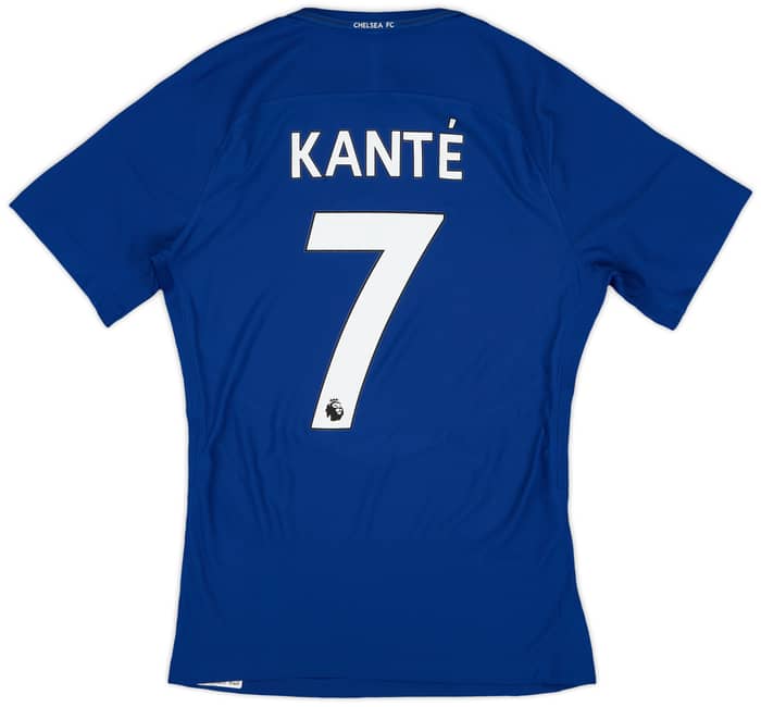 2017-18 Chelsea Player Issue Home Shirt Kante #7 (S)