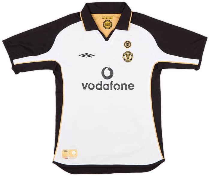 2001-02 Manchester United Centenary Away/Third Shirt - 8/10 - (M.Boys)